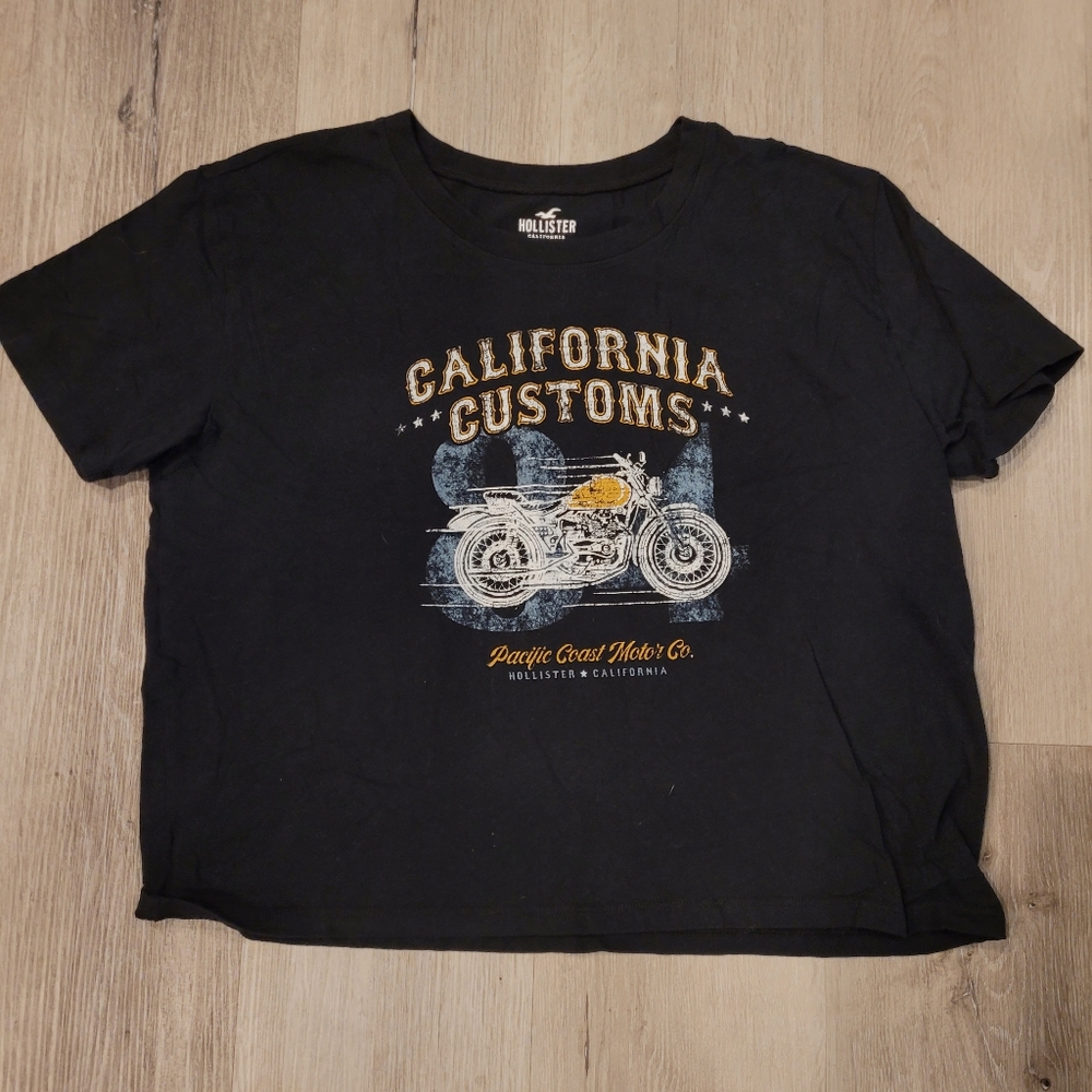 Hollister California Customs Short Sleeve Top Size Large